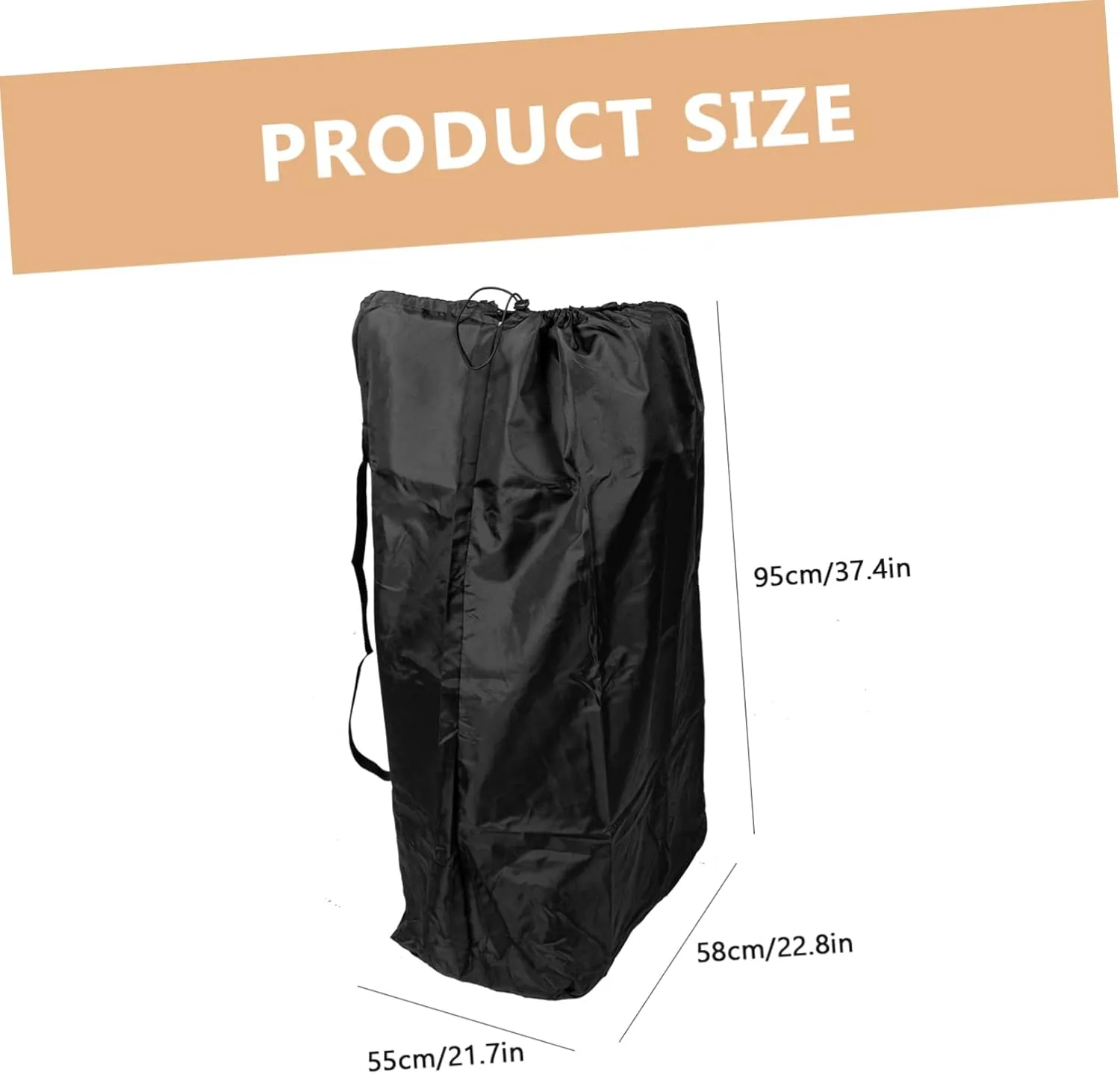 SUPVOX Stroller Travel Bag Airplane-friendly Gate Check and Water-resistant Storage