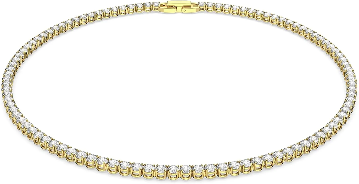 Swarovski Matrix Crystal Necklace Collection, Pink, Yellow, and Clear Crystals