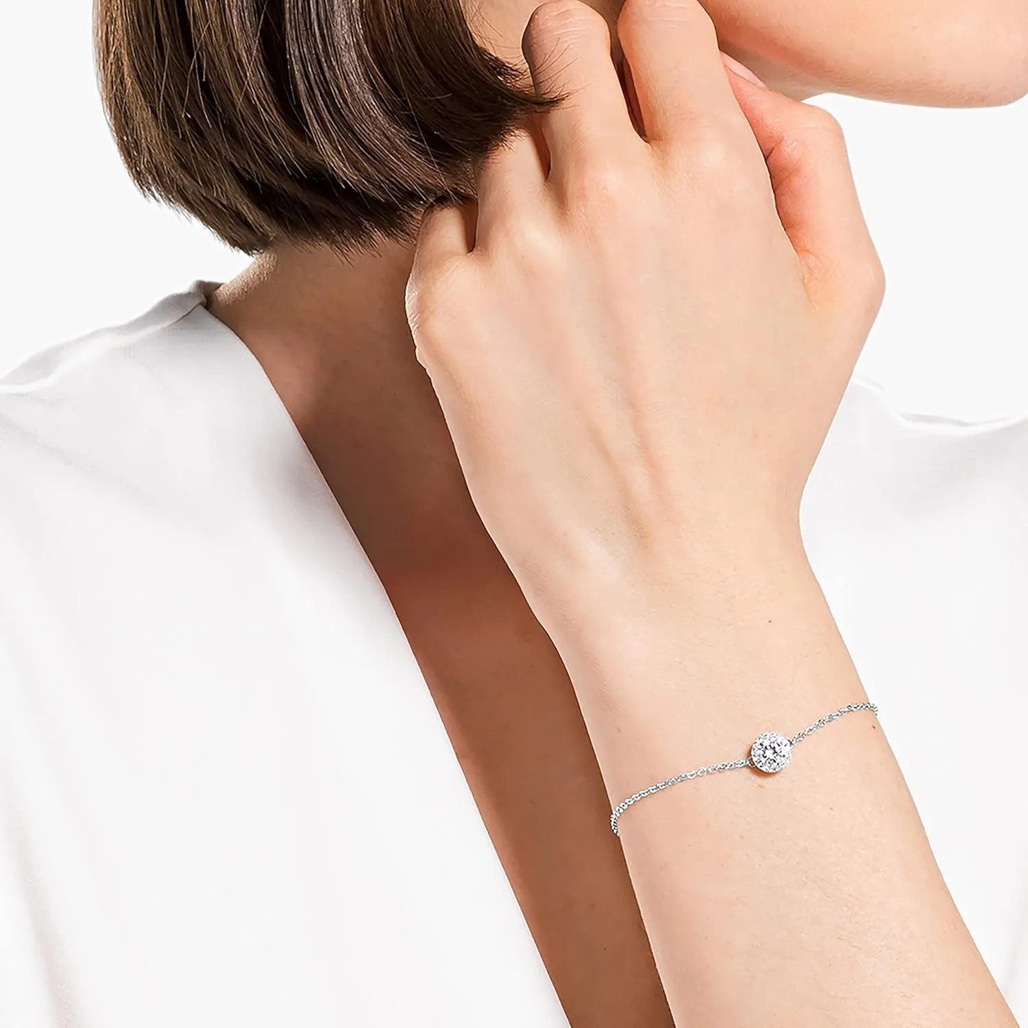 Swarovski Una Angelic Bracelet Collection with Cushion Cut Crystals