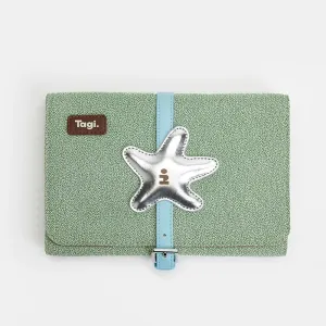 Tagi Star Folding Jewelry Bag Forest Sesame