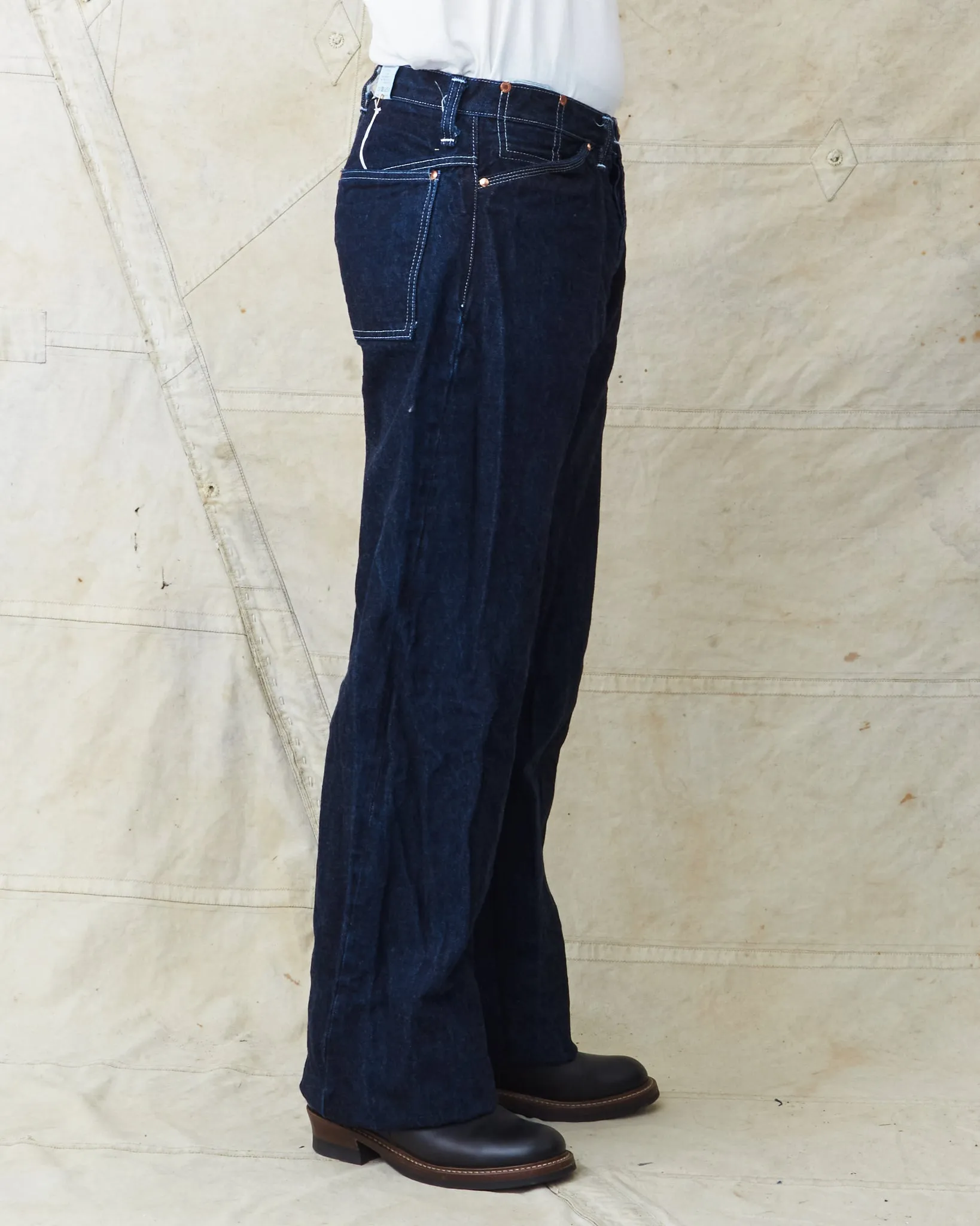 Tender Type 136 Oxford Jeans 16 oz Rinsed Selvage Denim