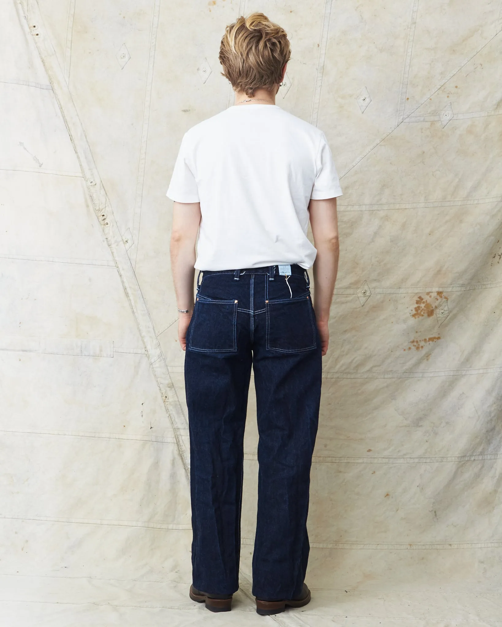 Tender Type 136 Oxford Jeans 16 oz Rinsed Selvage Denim