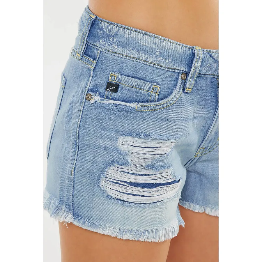 The Brittany Mid Rise Boyfriend Jean Shorts