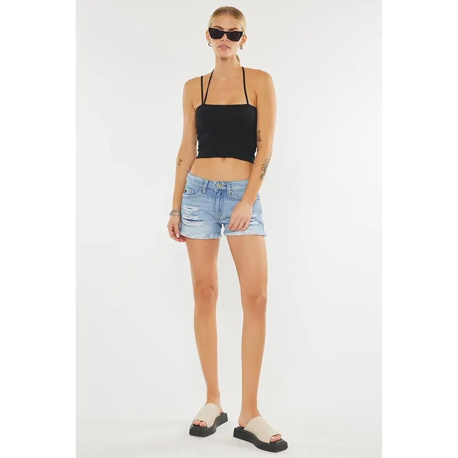 The Brittany Mid Rise Boyfriend Jean Shorts