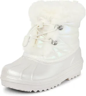 The Children's Place Girls' Faux Fur Trim Winter Snow Boot