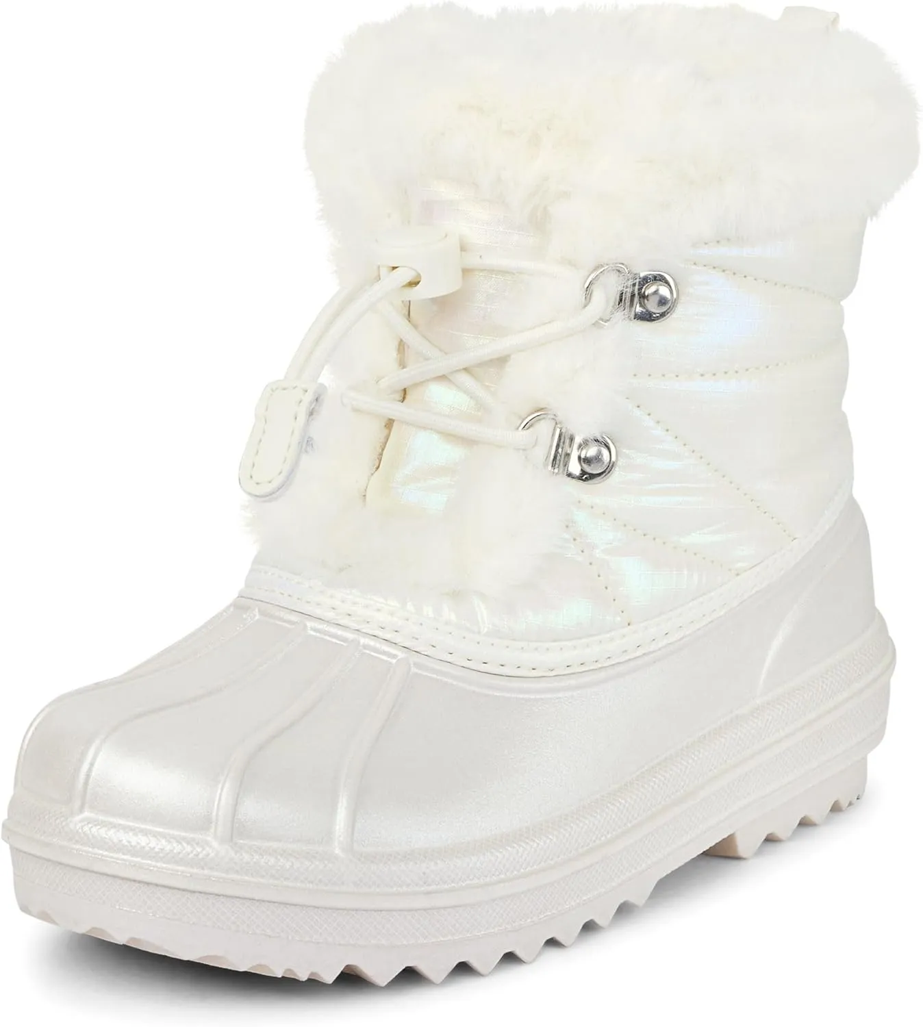 The Children's Place Girls' Faux Fur Trim Winter Snow Boot