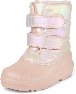 The Children's Place Girls' Faux Fur Trim Winter Snow Boot