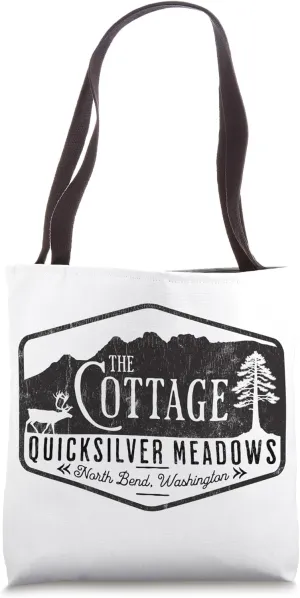 The Cottage Rustic Wilderness - Dark Graphic Tote Bag