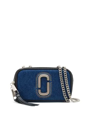 The Denim Chain Crossbody Bag