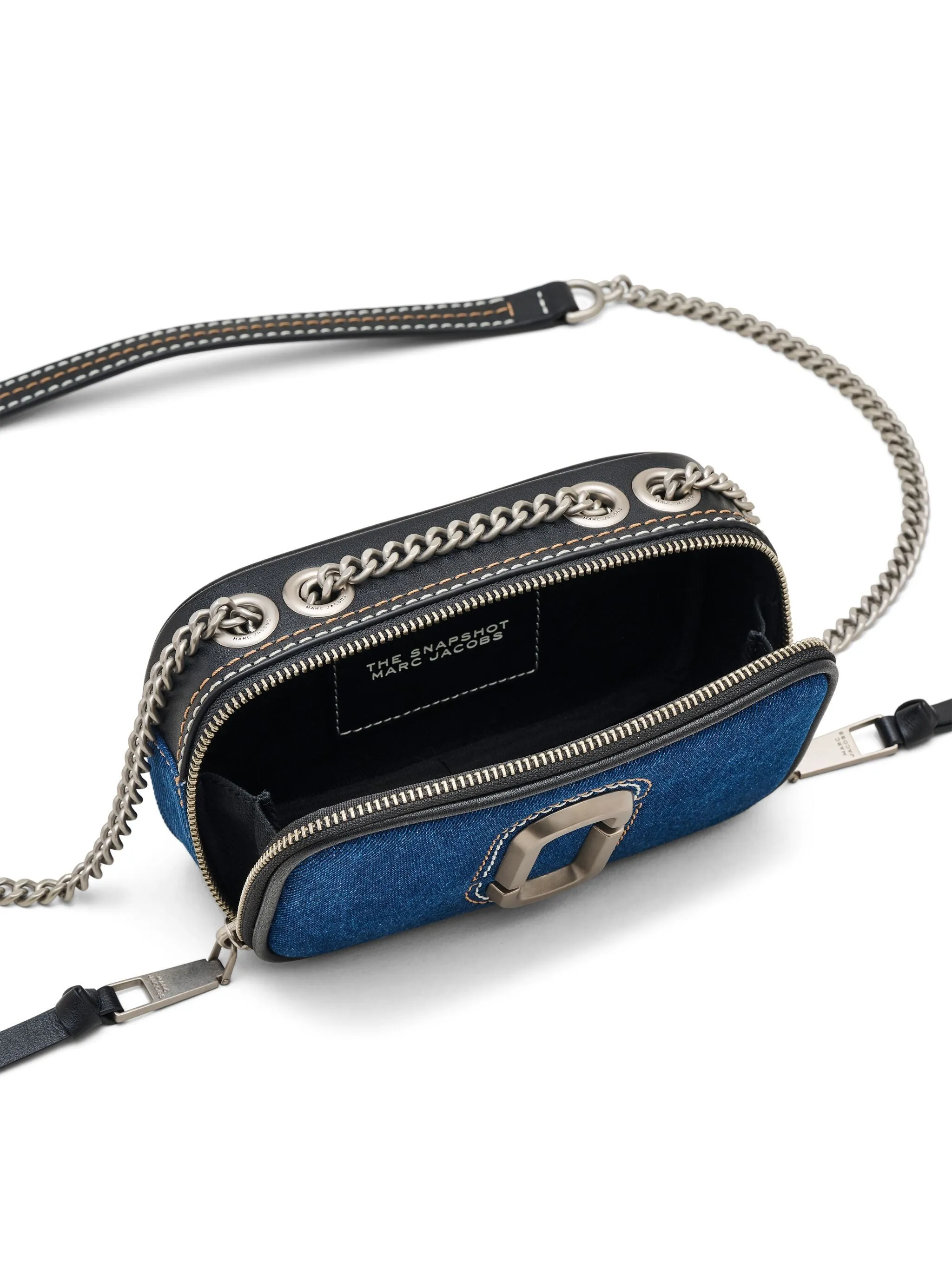 The Denim Chain Crossbody Bag