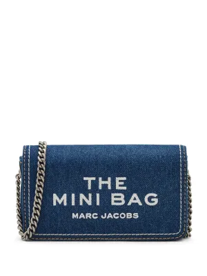 The Denim Mini Chain Bag