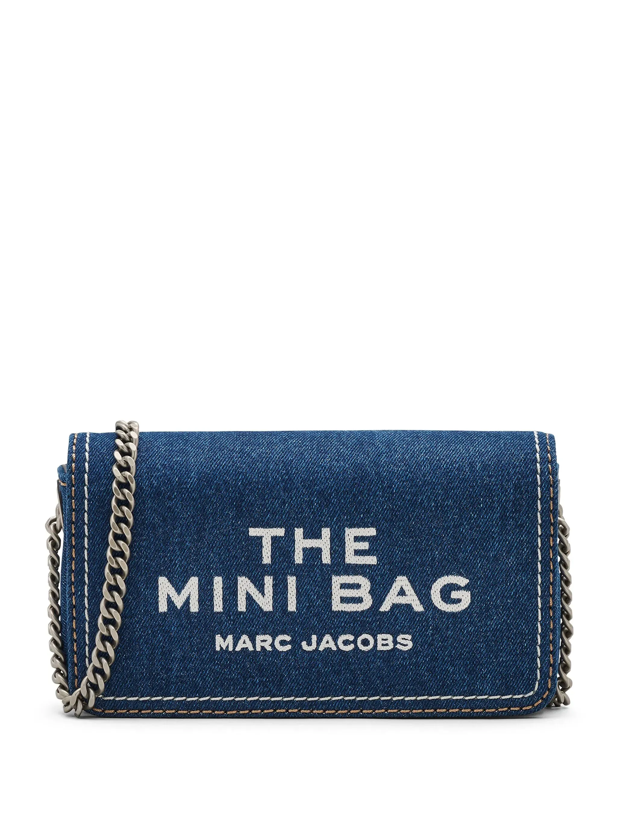 The Denim Mini Chain Bag