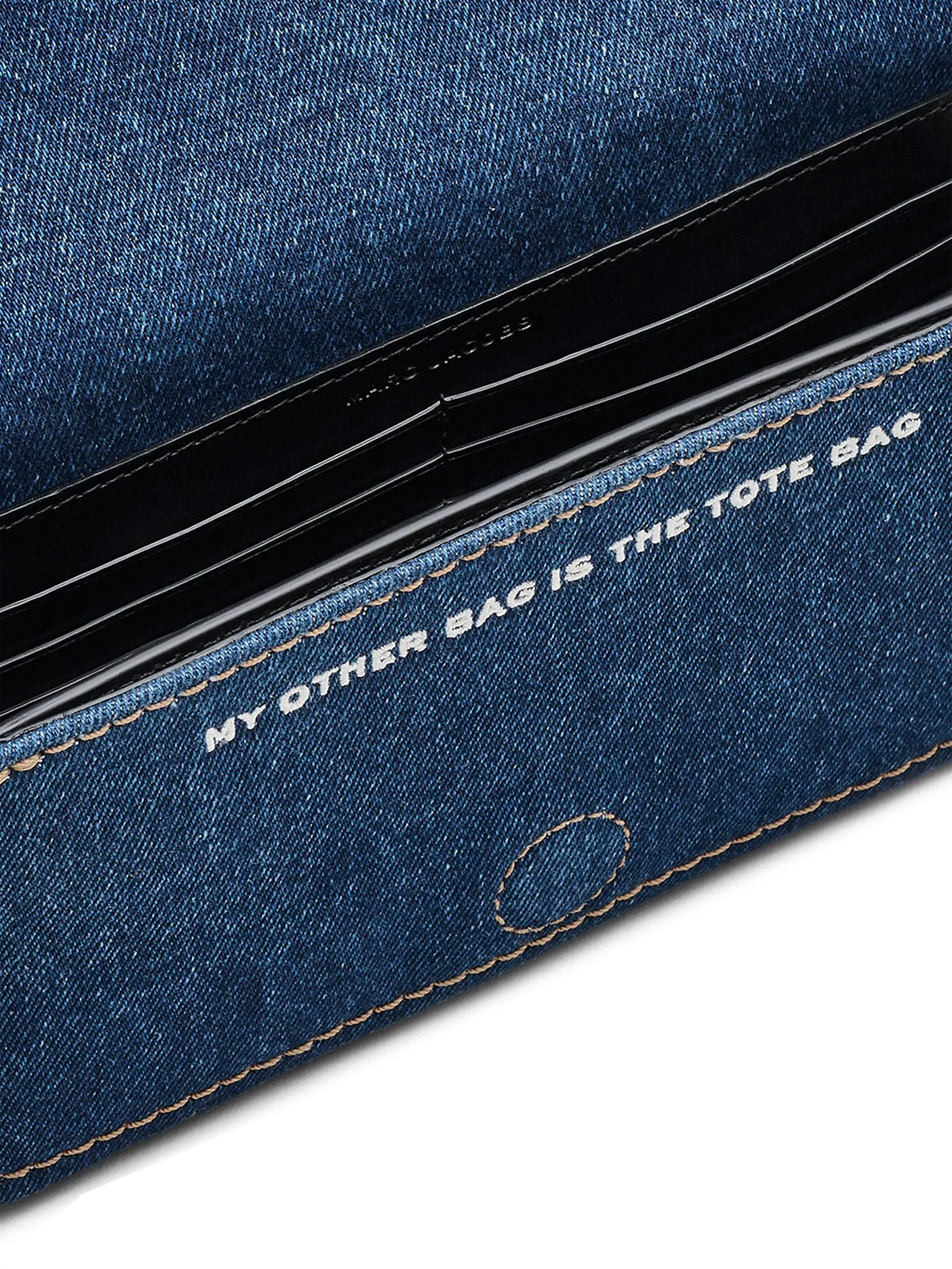 The Denim Mini Chain Bag