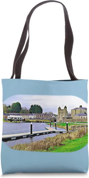 The Dock and the Castle Tote Bag