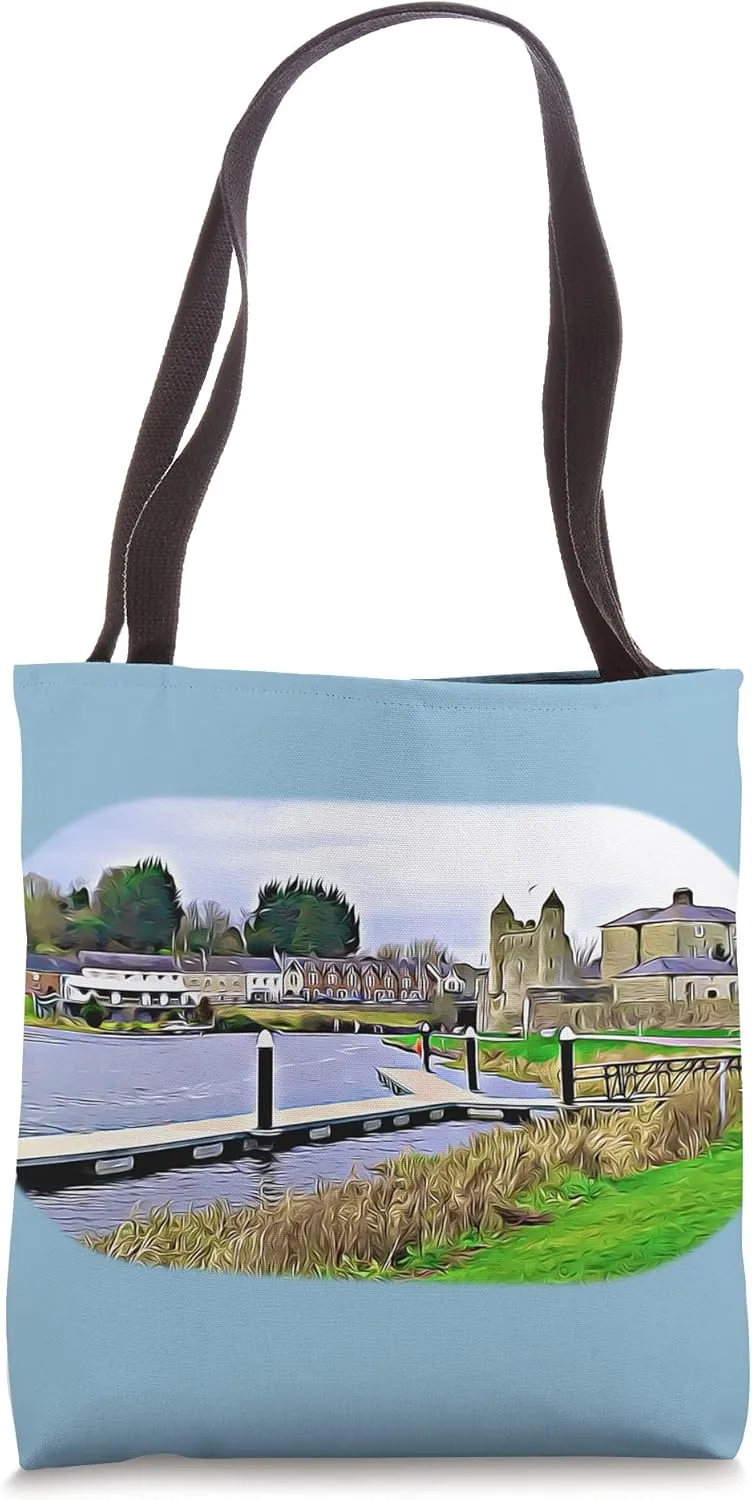 The Dock and the Castle Tote Bag