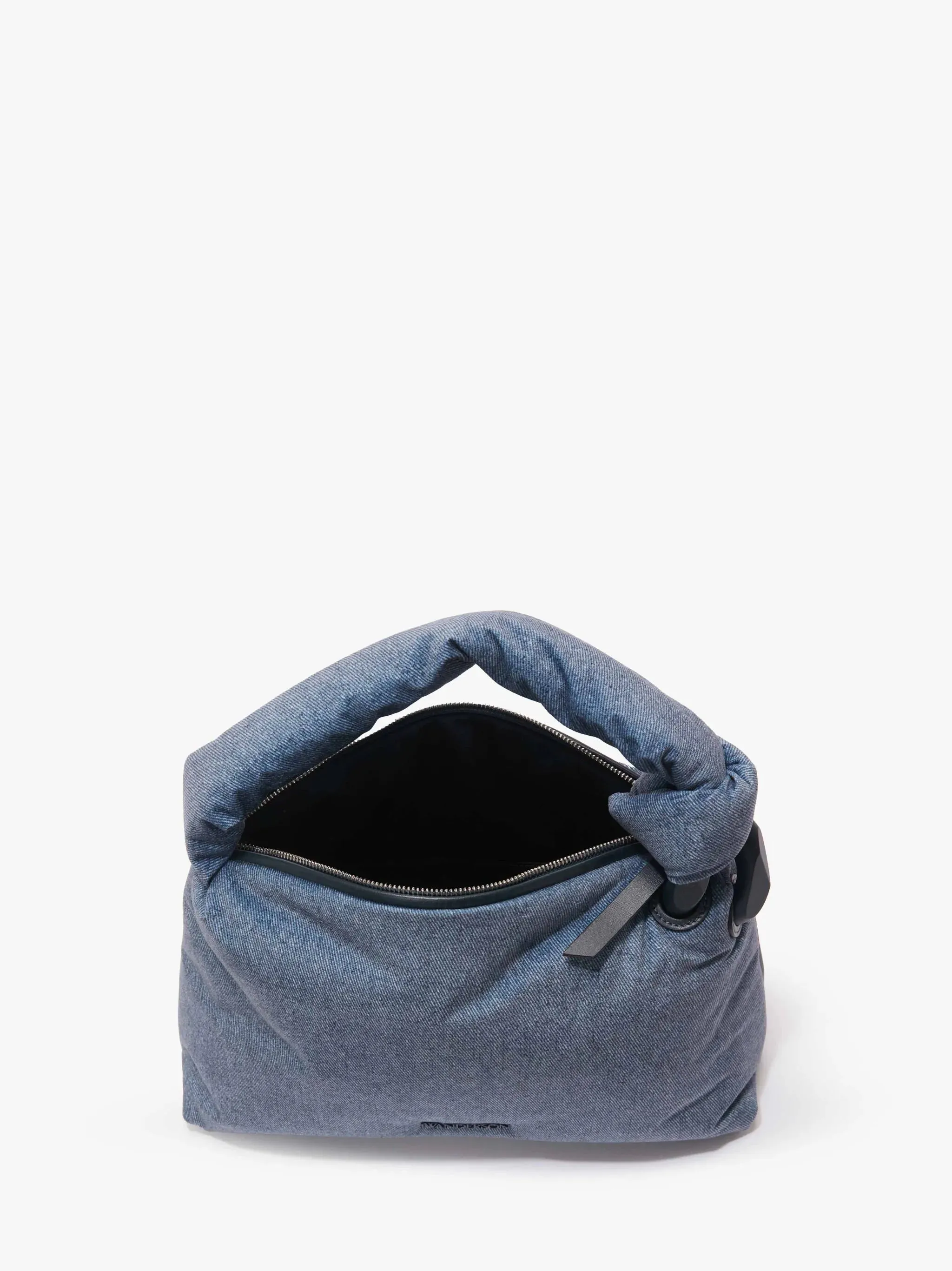 The Puffy Corner Bag Denim