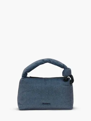 The Puffy Corner Bag Denim