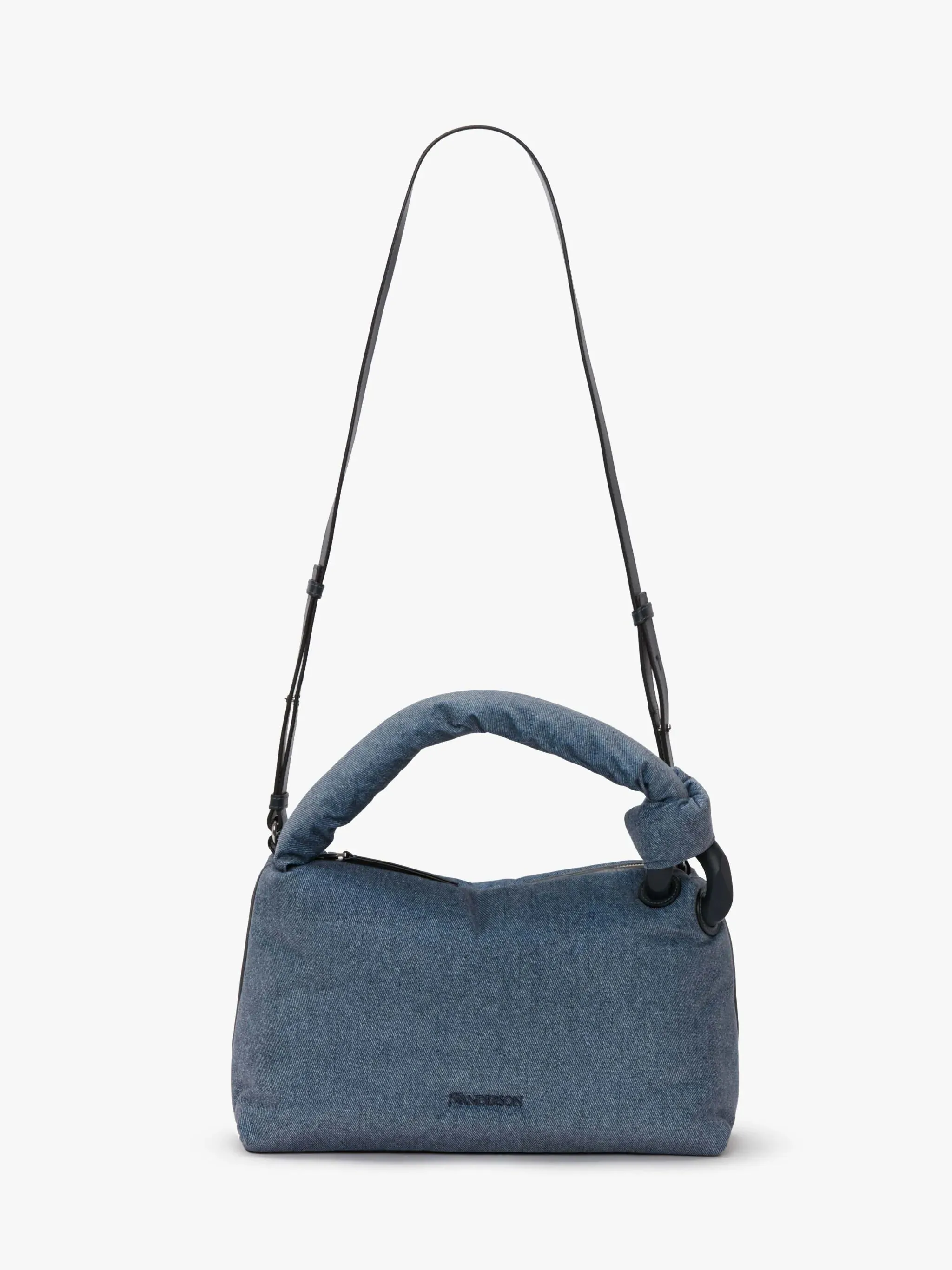The Puffy Corner Bag Denim