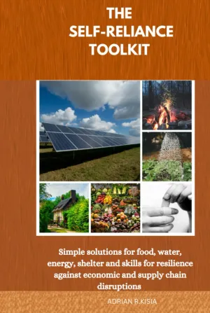 THE SELF-RELIANCE TOOLKIT: Simple solutions for food, water, energy, shelter and skills for resilience against economic and supply chain disruptions Hardcover – Large Print, January 20, 2025
