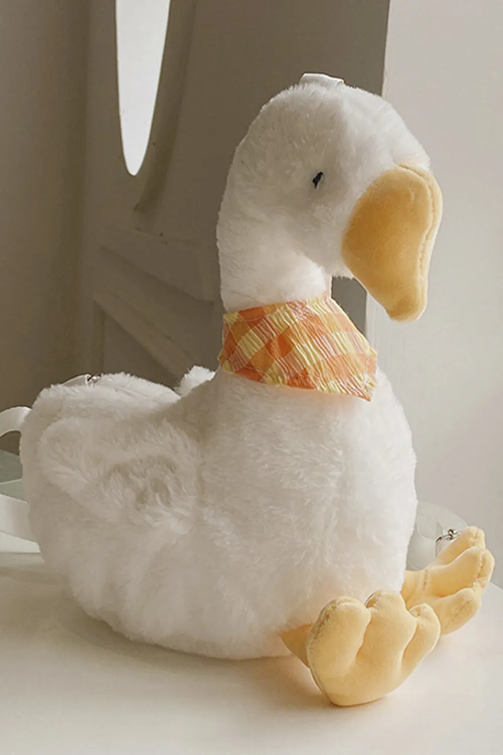 themeisles Cute Plush Duck Shoulder Bag
