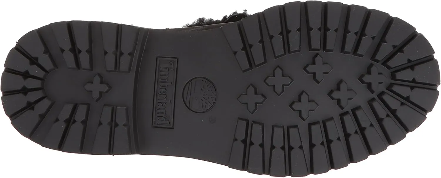 Timberland Women's Authentics Teddy Fleece Waterproof Fold-Down Nubuck Boot