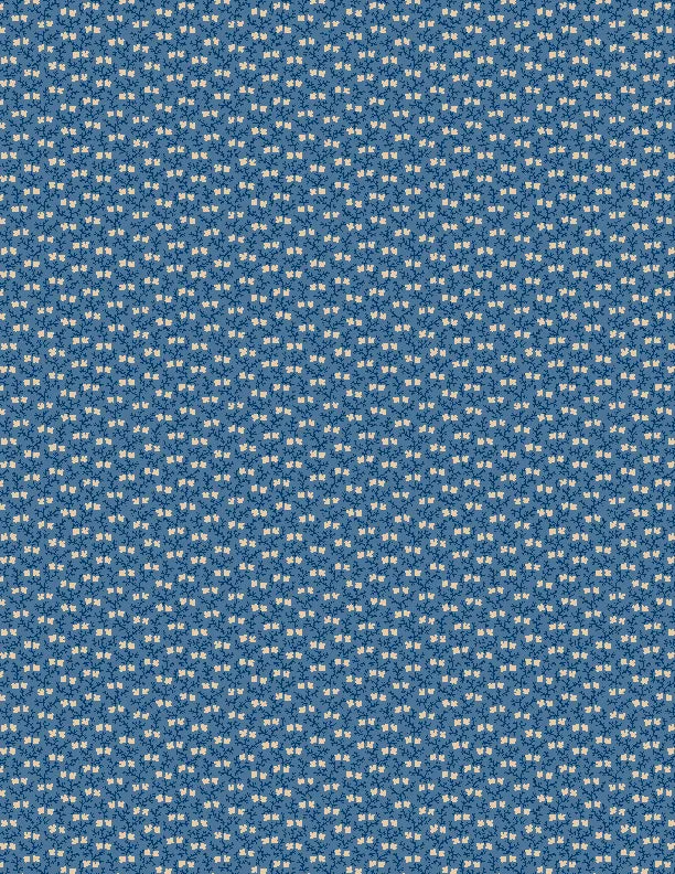 Tiny Vines Dark Denim