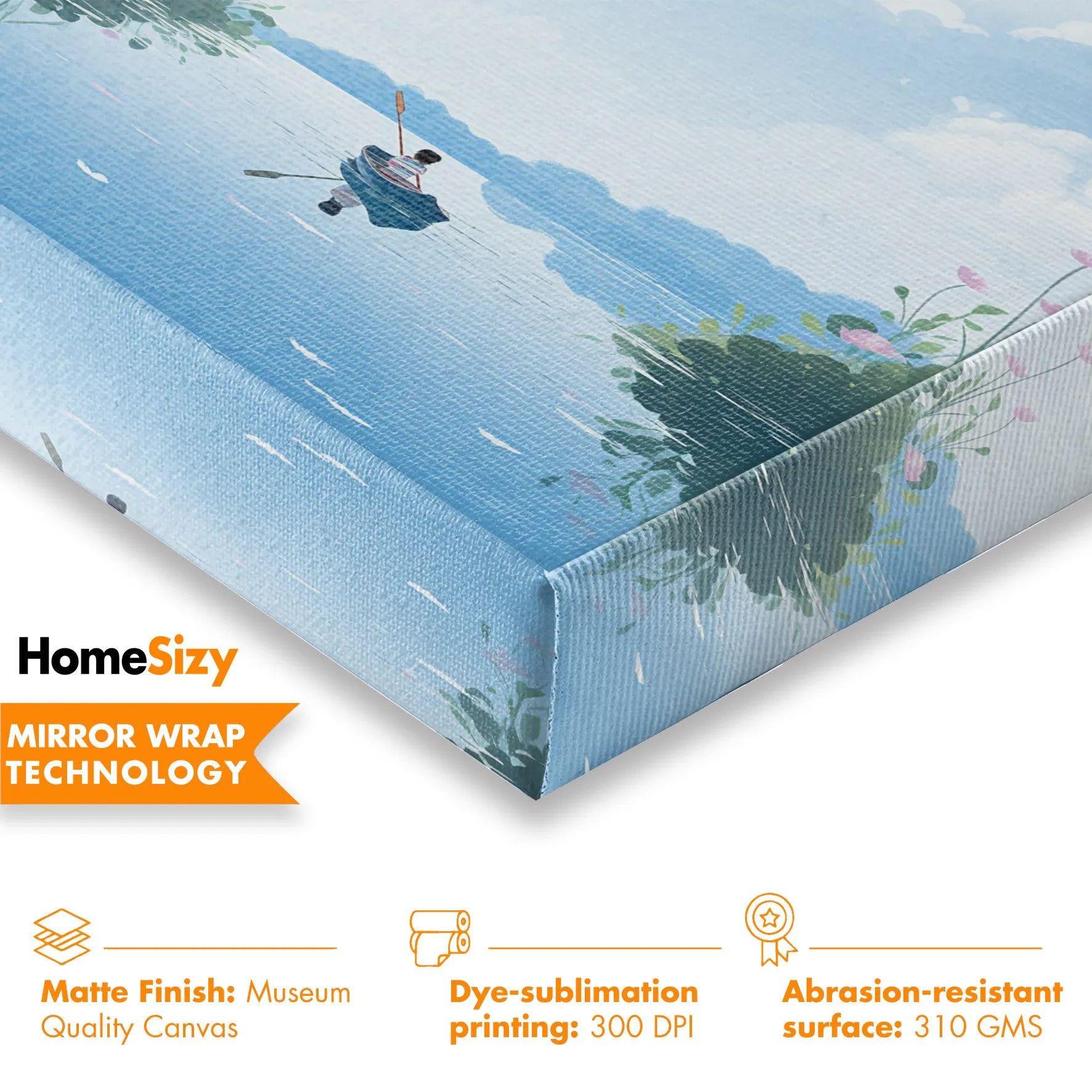Today I Choose Joy Rustic Window Sunflower Pumpkin Canvas HY210002