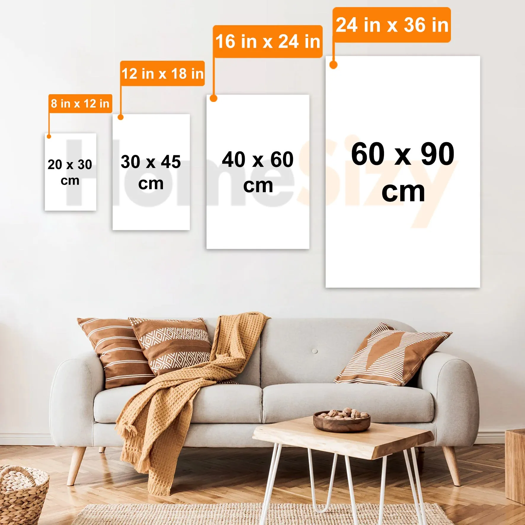 Today I Choose Joy Rustic Window Sunflower Pumpkin Canvas HY210002