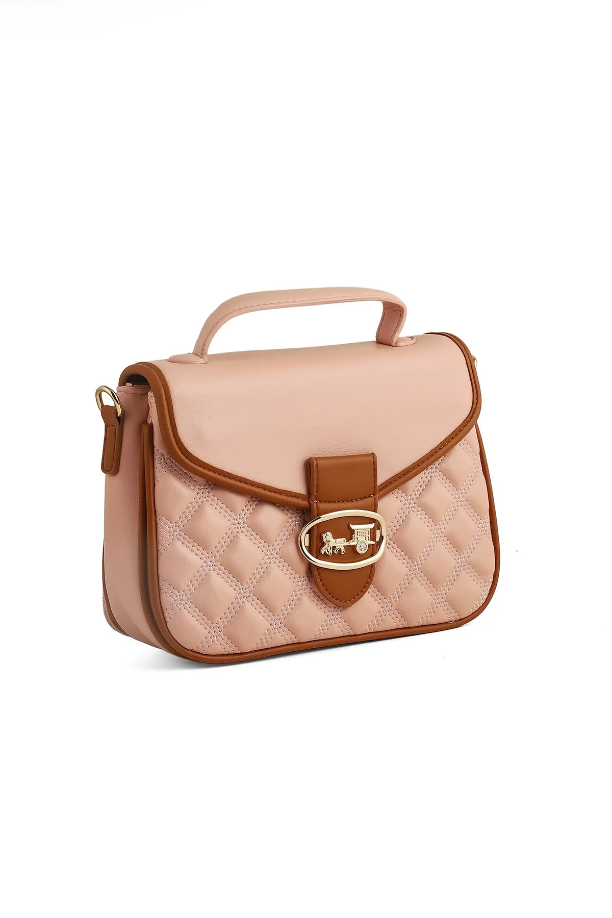 Top Handle Hand Bags B14920-Pink