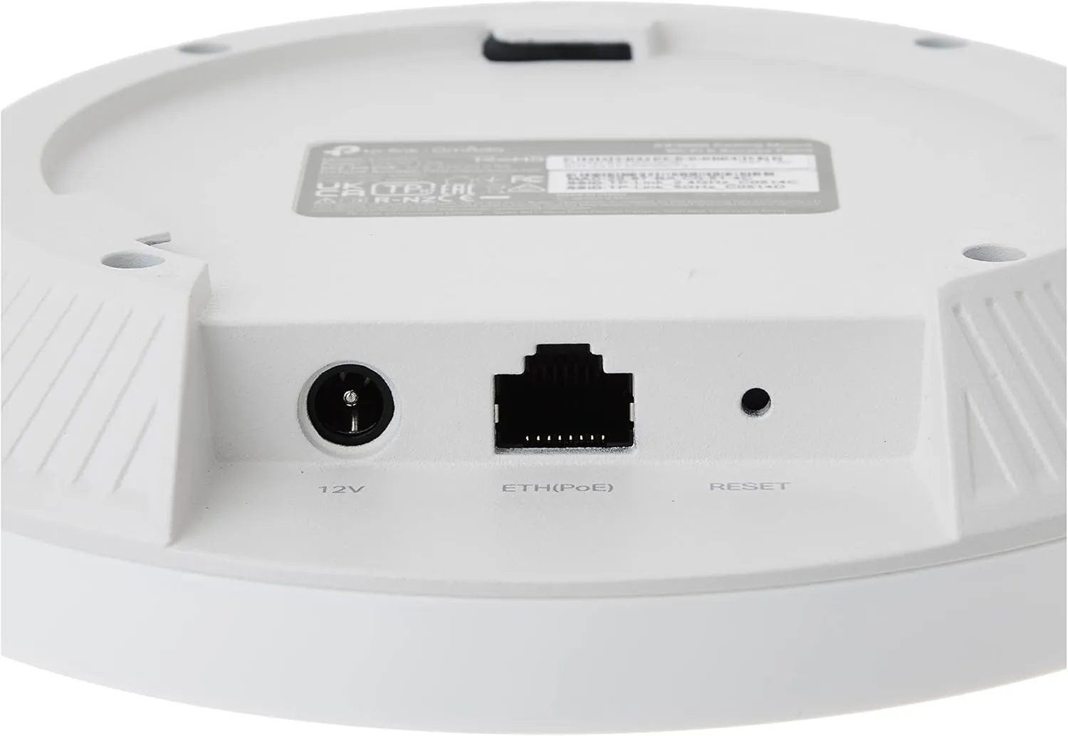 TP-Link EAP650 Ultra-Slim Wireless Access Point | Omada True WiFi 6 AX3000 | DC Adapter Included | Mesh, Seamless Roaming, WPA3, MU-MIMO | Remote & App Control | PoE  Powered | Multi Control Options