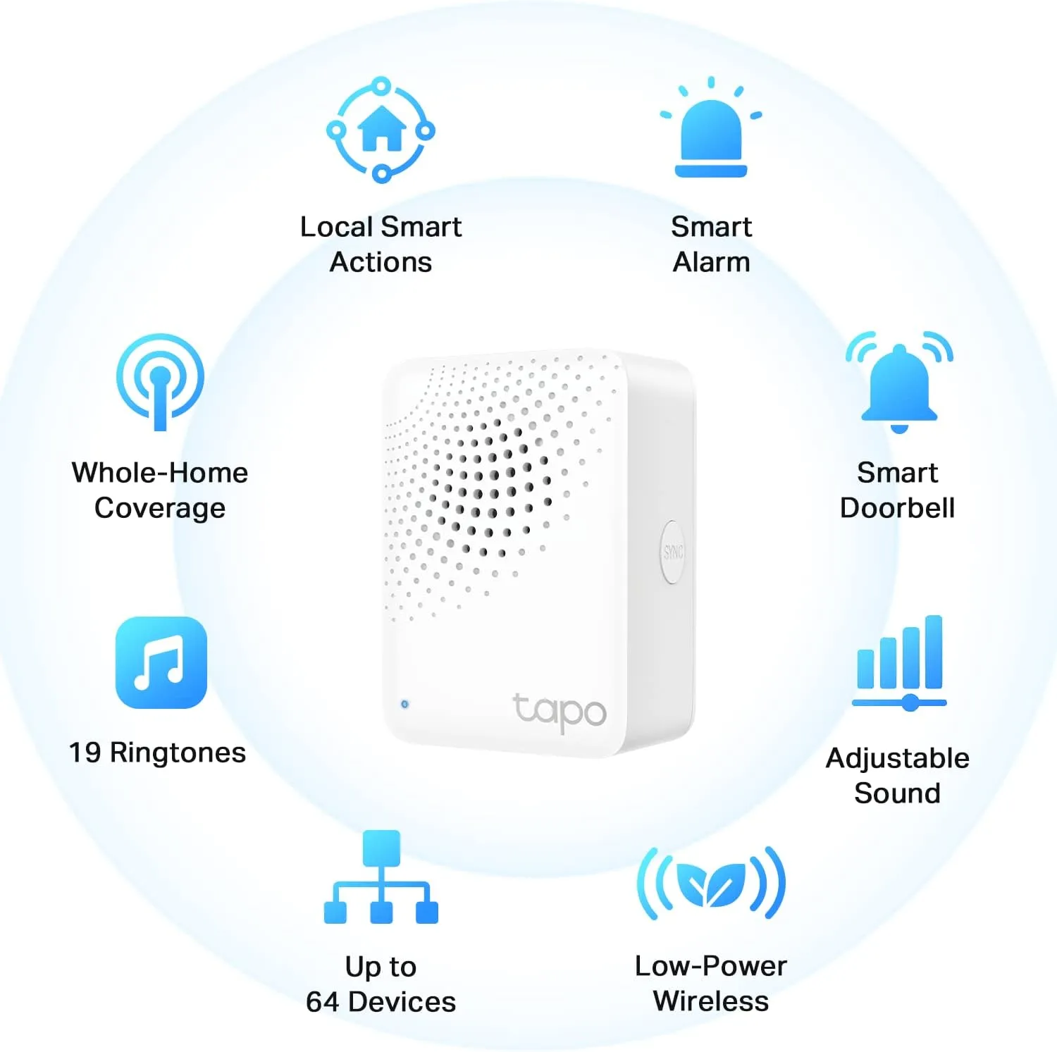 TP-Link Smart IoT Hub with Chime Tapo H100