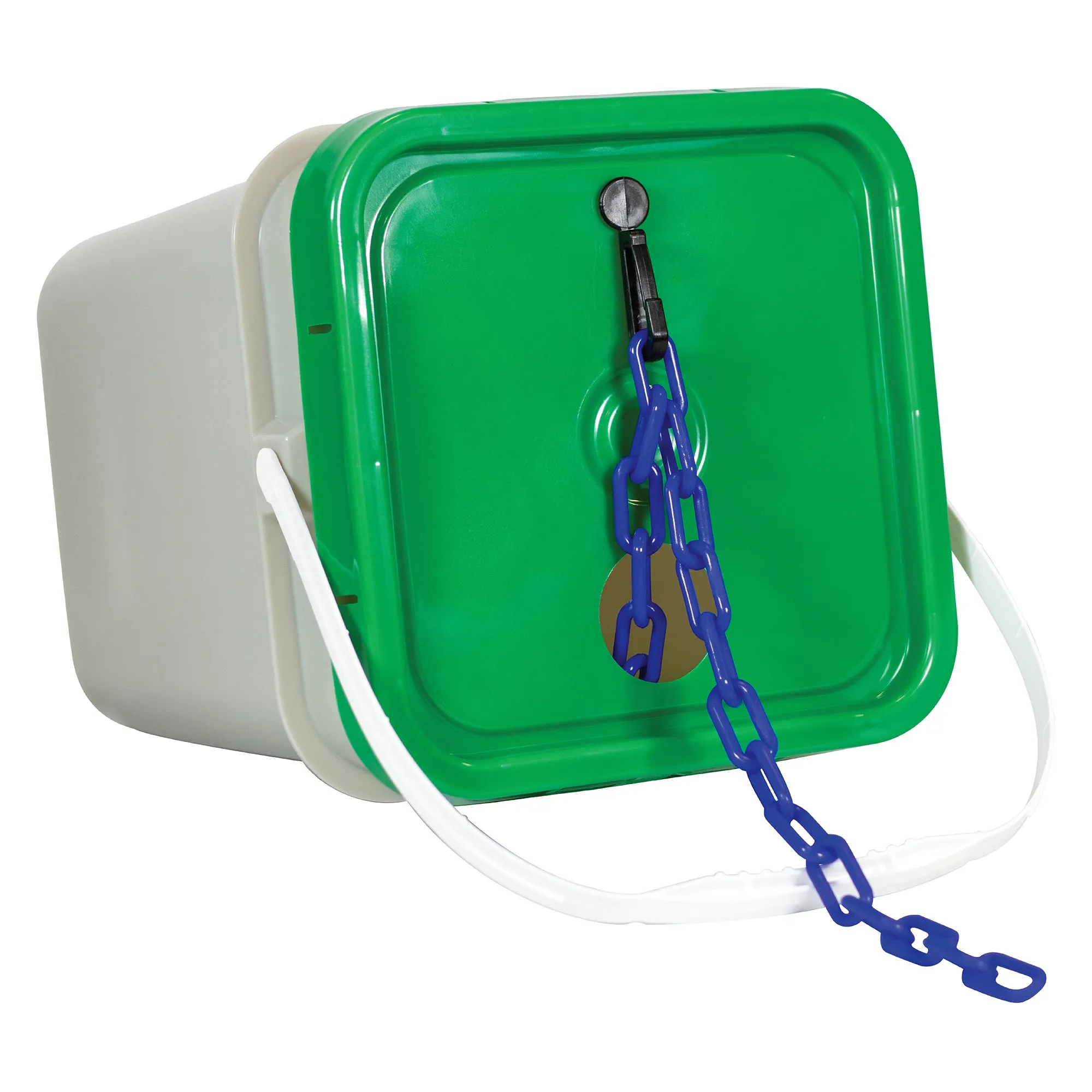 Traffic Blue Plastic Chain
