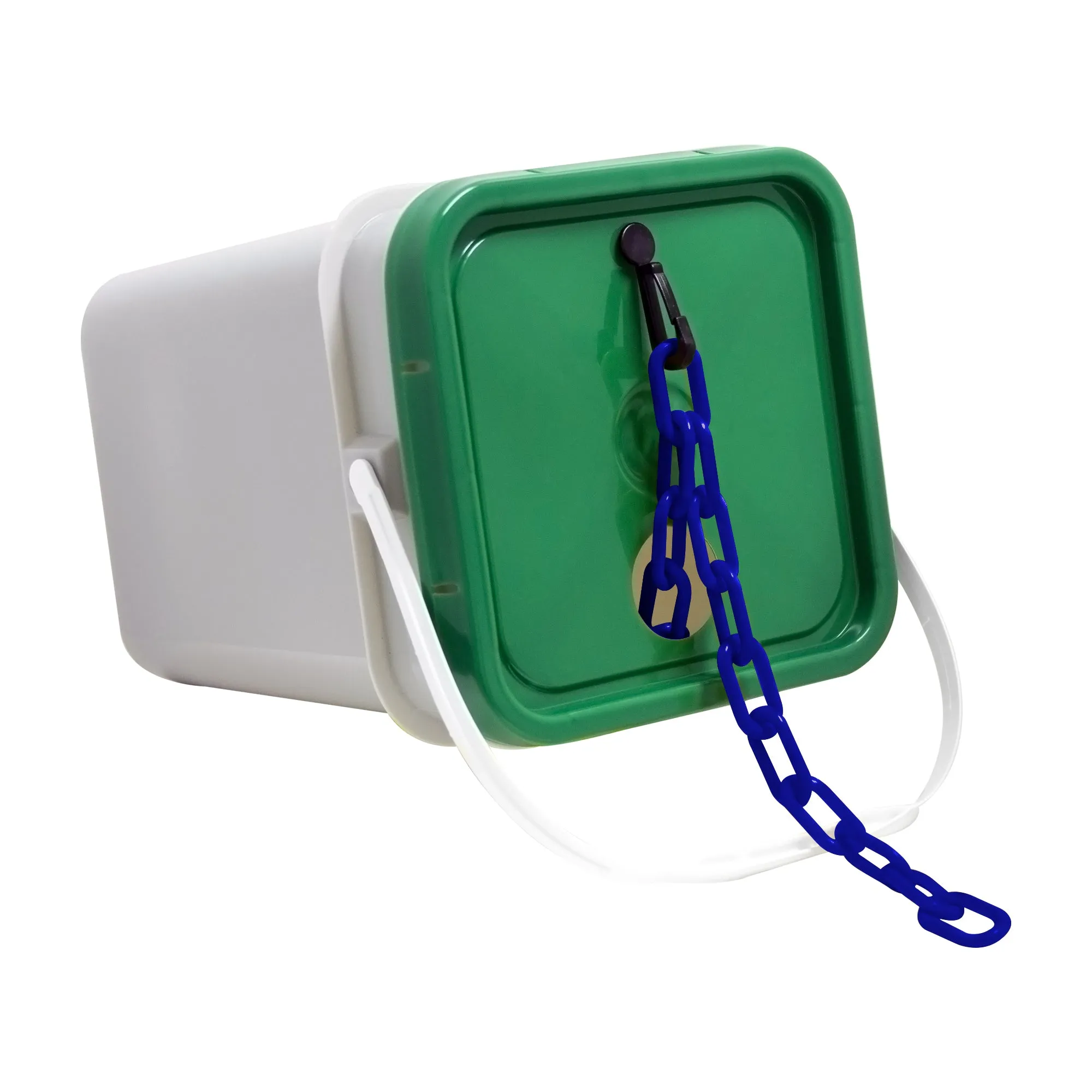 Traffic Blue Plastic Chain