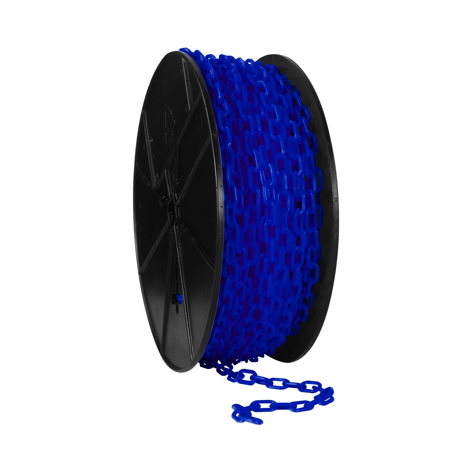 Traffic Blue Plastic Chain