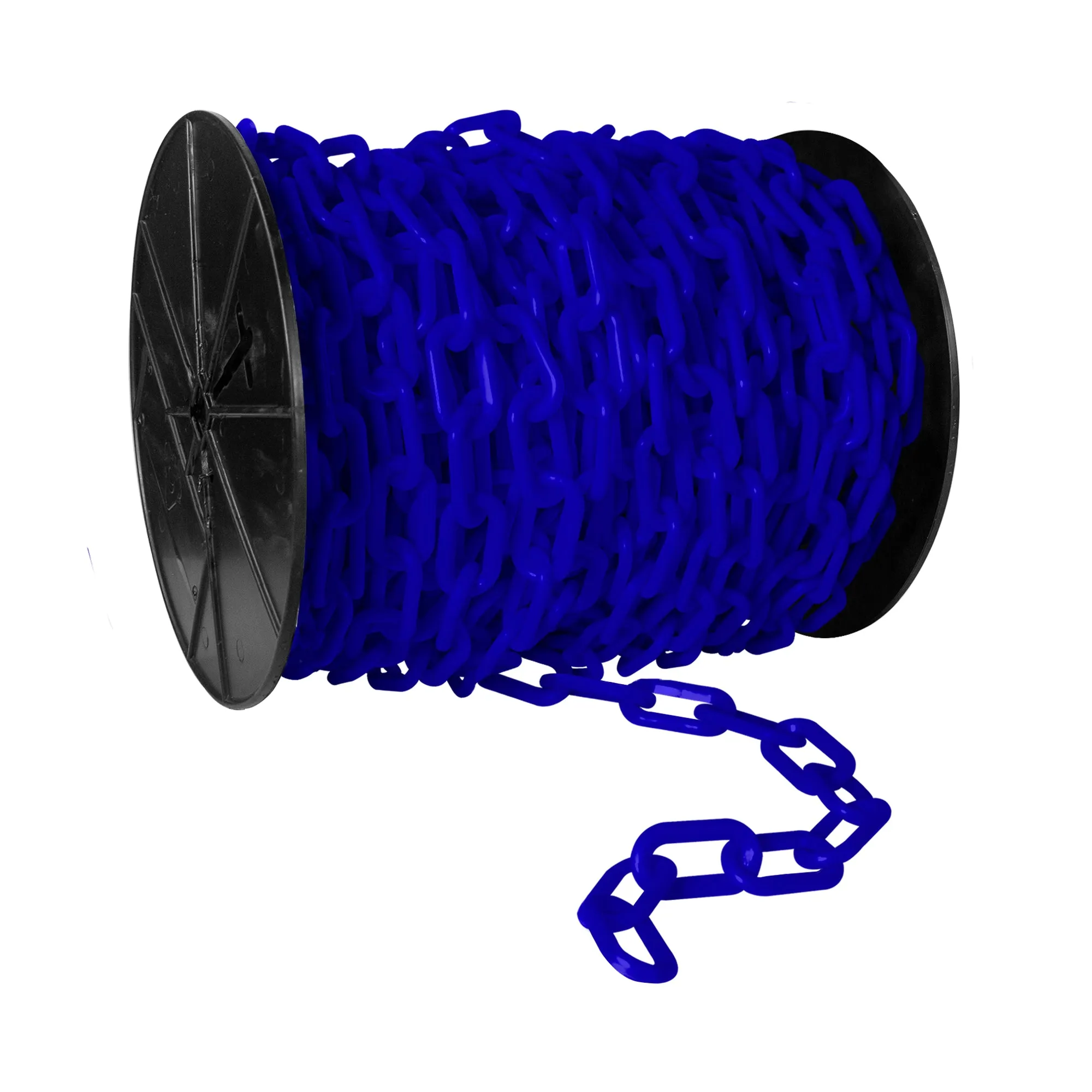 Traffic Blue Plastic Chain