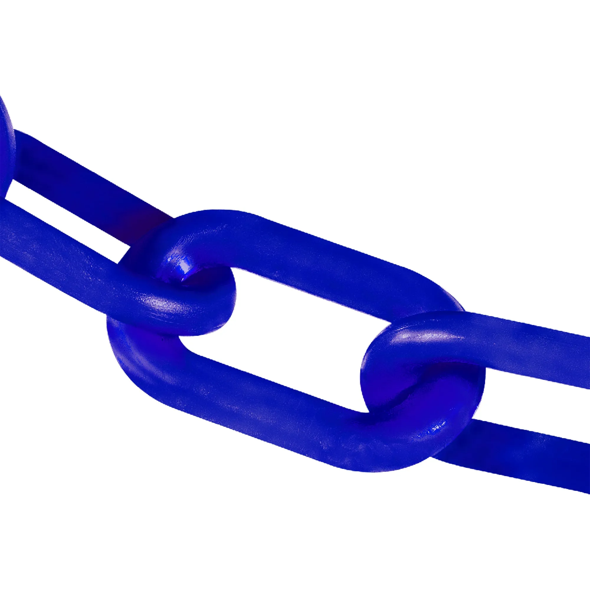 Traffic Blue Plastic Chain