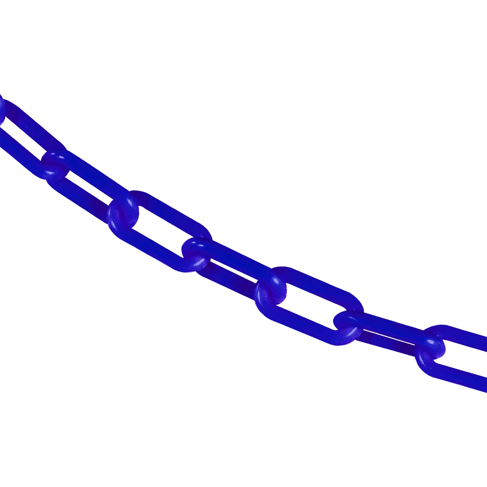 Traffic Blue Plastic Chain