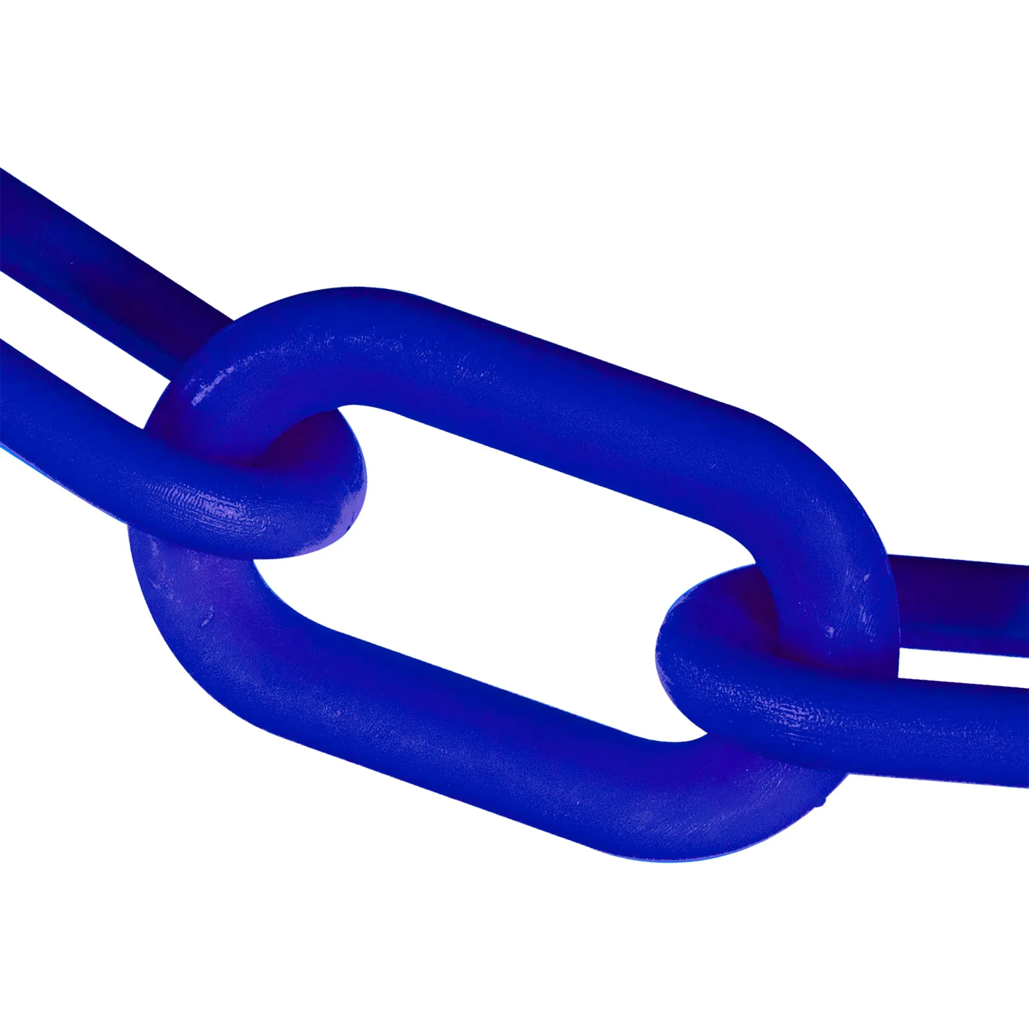 Traffic Blue Plastic Chain