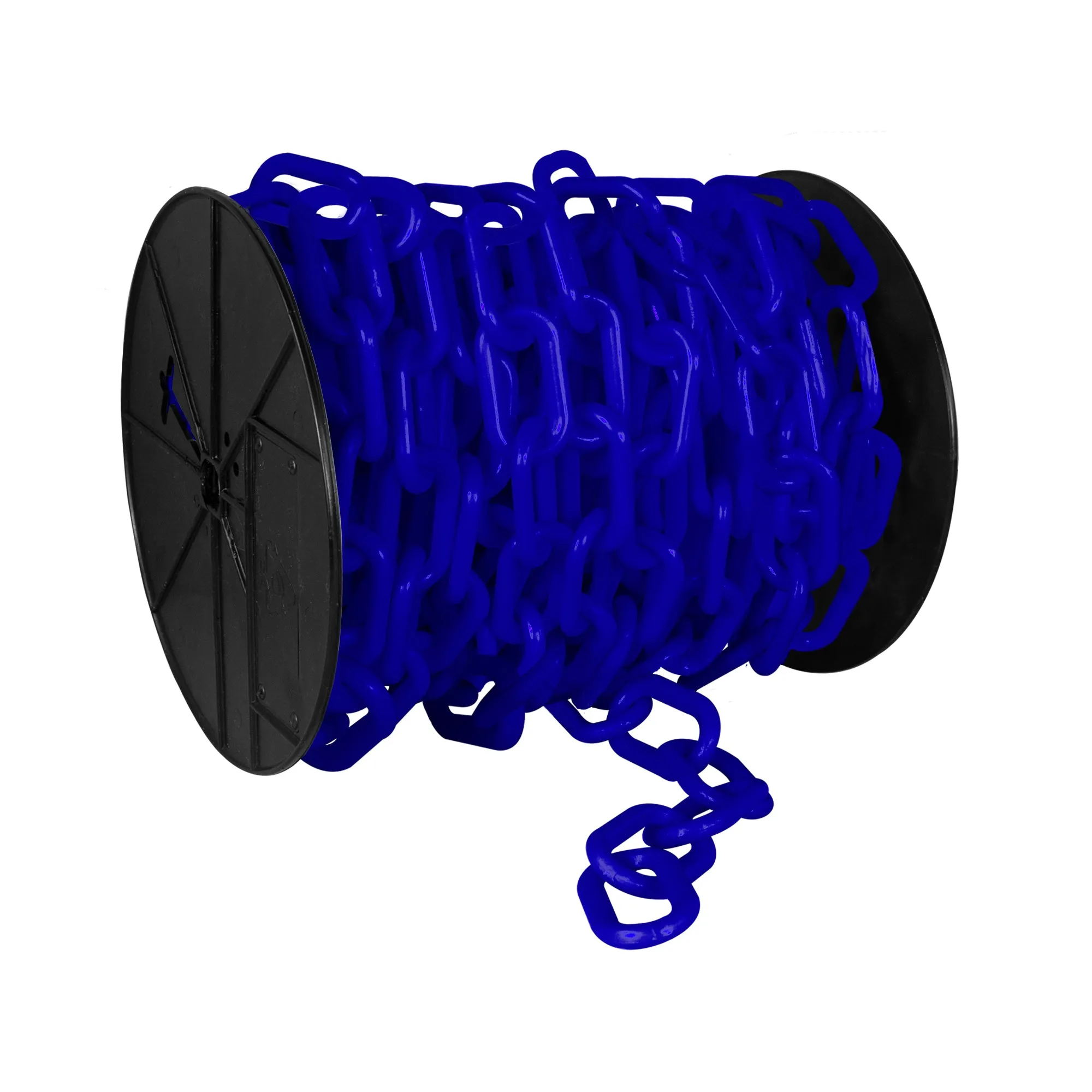 Traffic Blue Plastic Chain