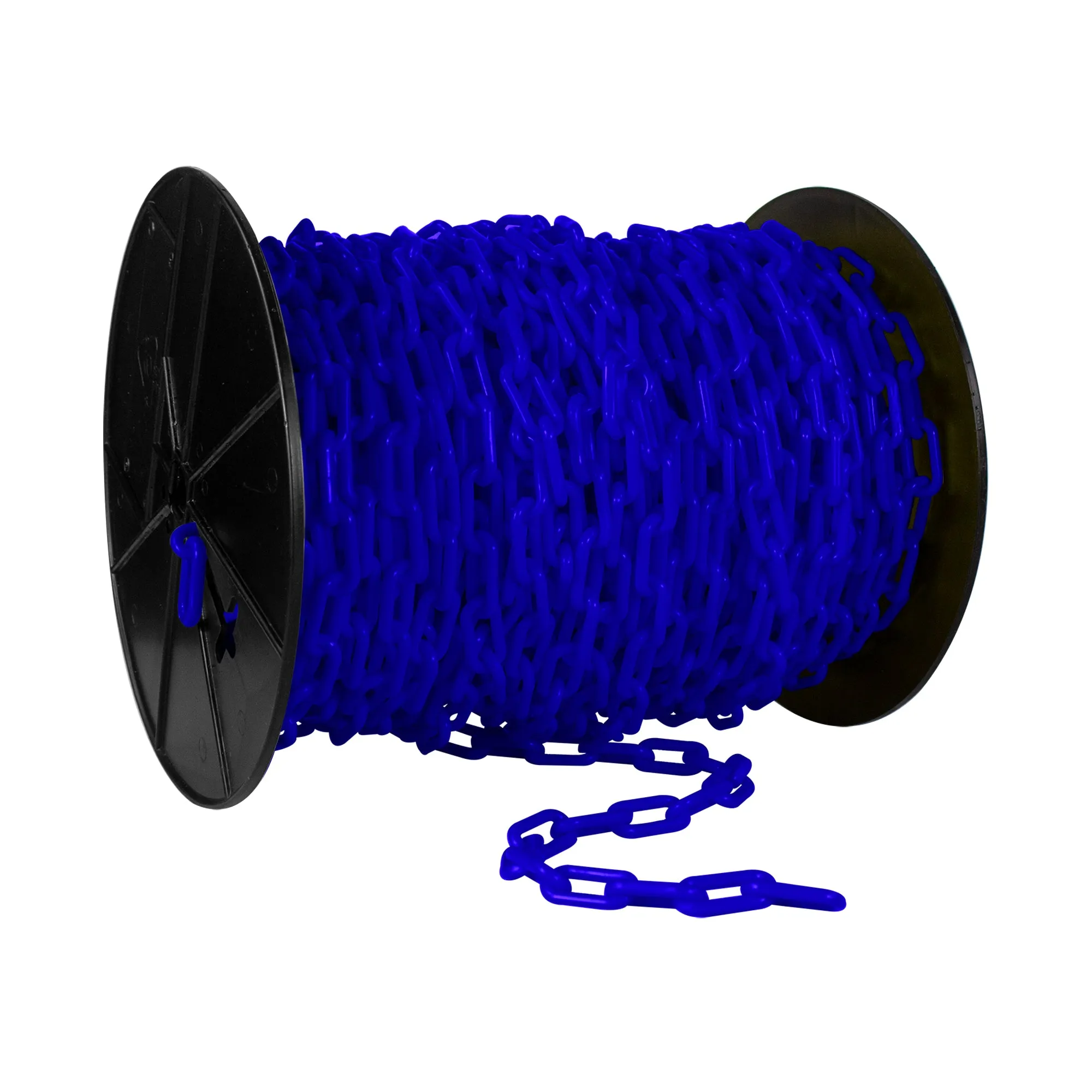 Traffic Blue Plastic Chain