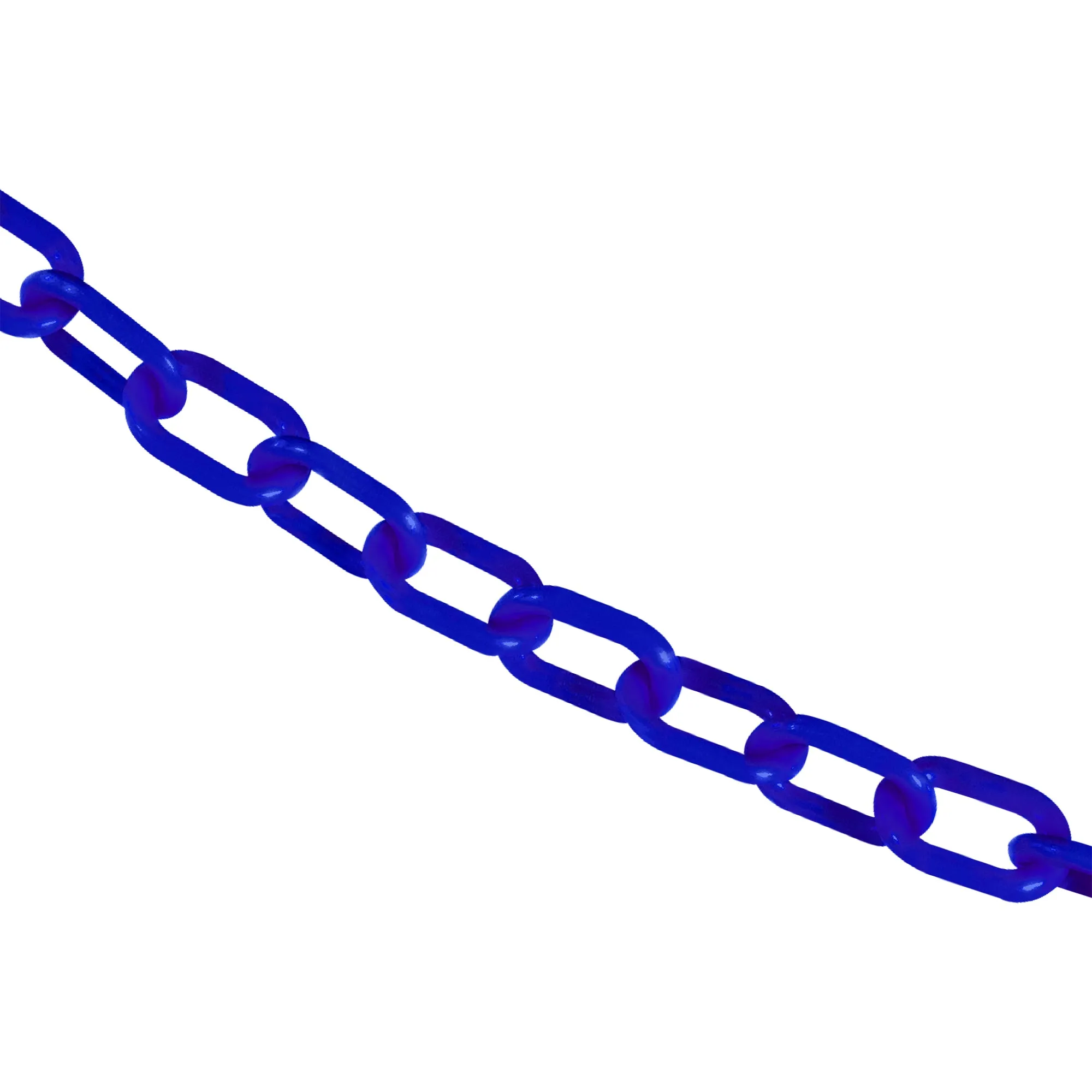 Traffic Blue Plastic Chain