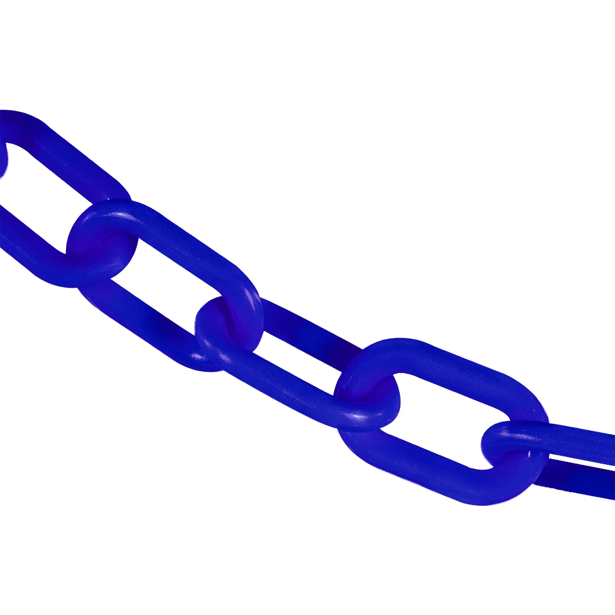Traffic Blue Plastic Chain