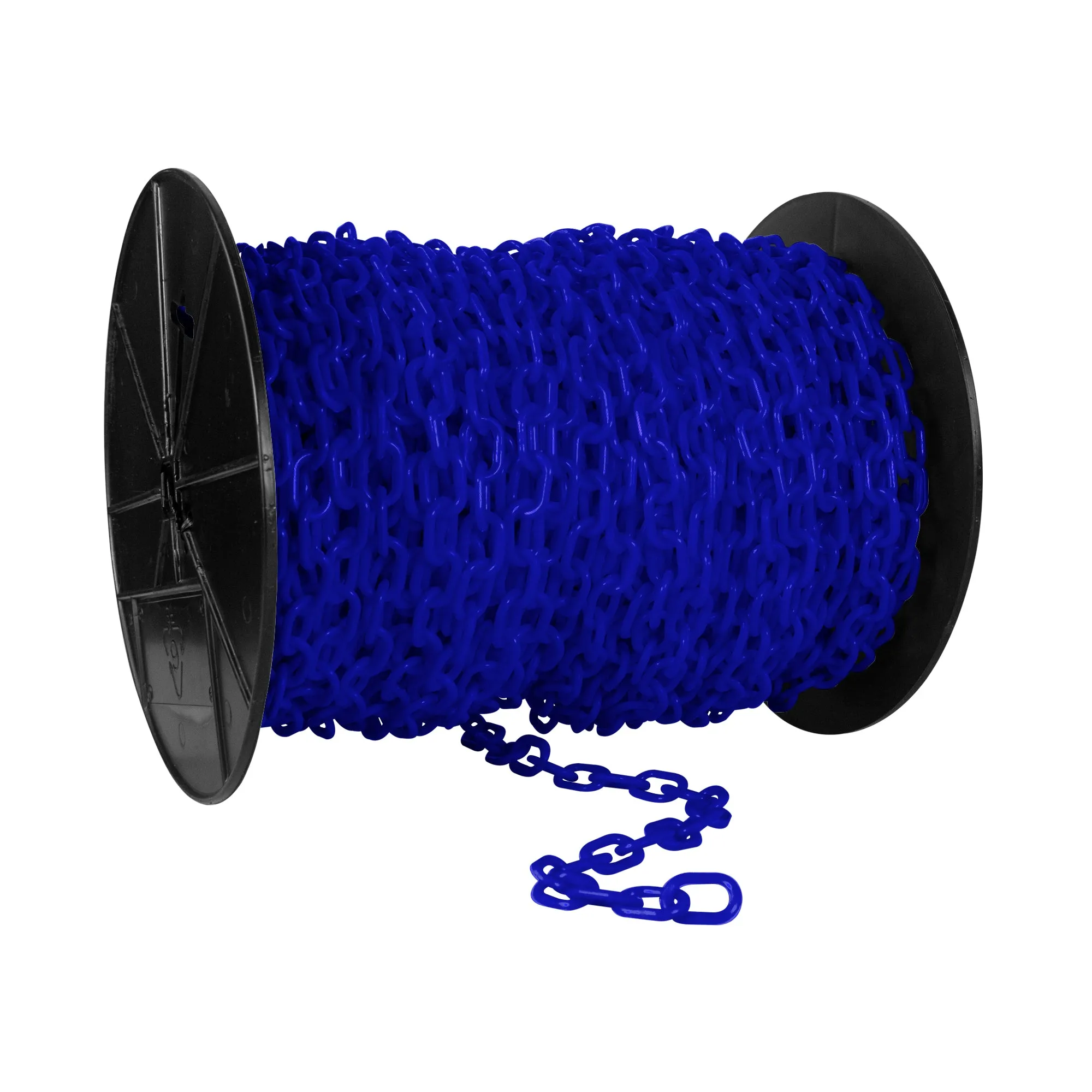 Traffic Blue Plastic Chain