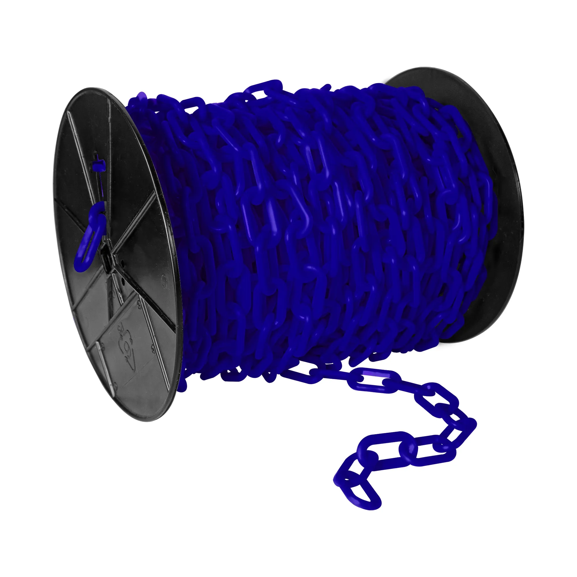 Traffic Blue Plastic Chain