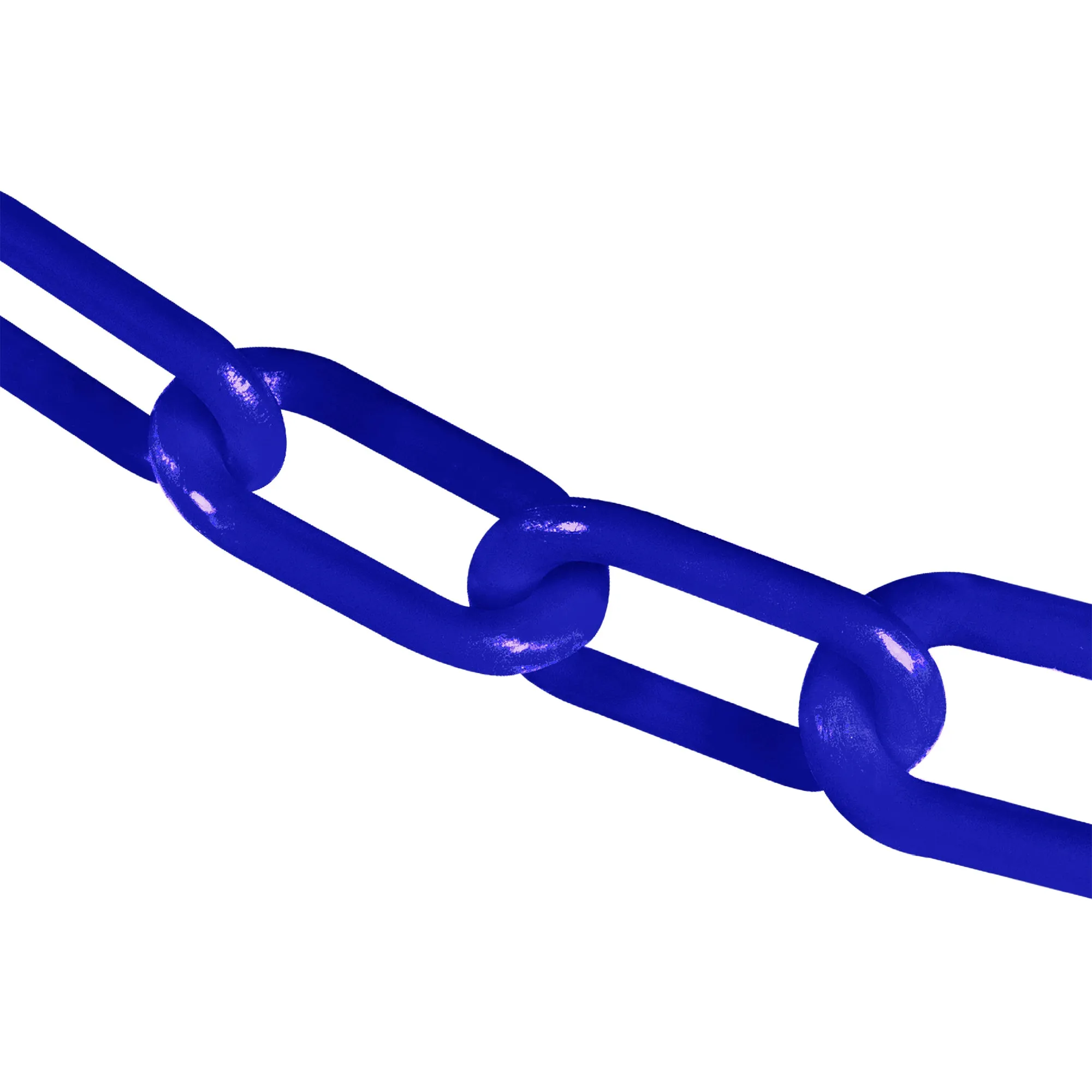 Traffic Blue Plastic Chain
