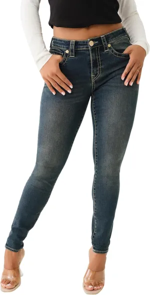 True Religion Women's Jennie Big T MR Flap Skinny