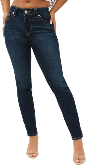 True Religion Women's Jennie MID Rise Curvy Skinny