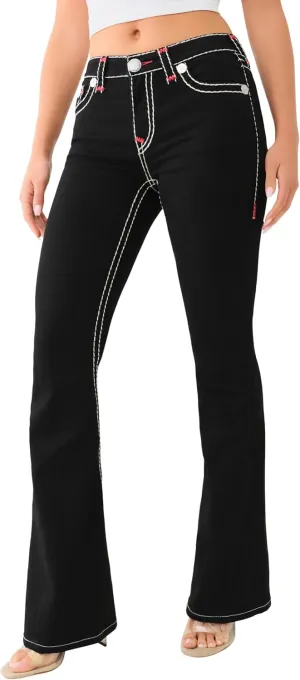 True Religion Women's Joey Low Rise Flare Super T​