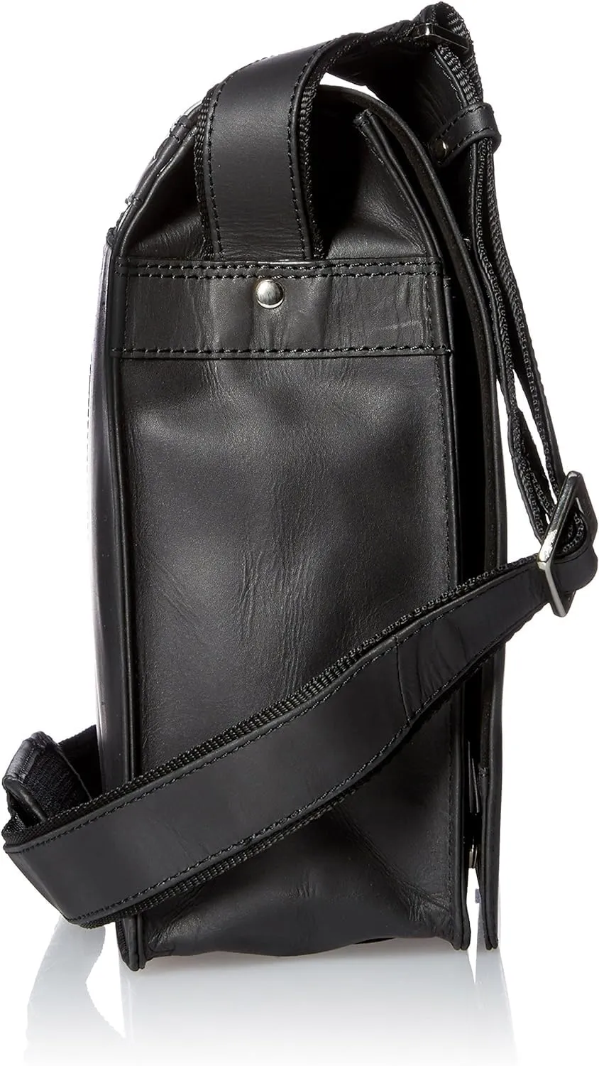 TUZECH Genuine Leather Bag Handmade Cross Body Messenger Briefcase, Office Bag Courier Satchel Bag Gift Men Women (15 Inches)