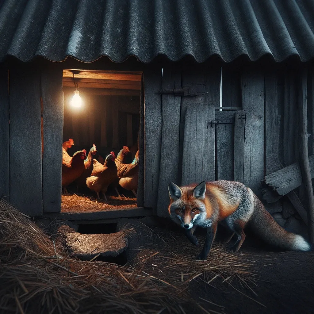 Twilight Fox Canvas